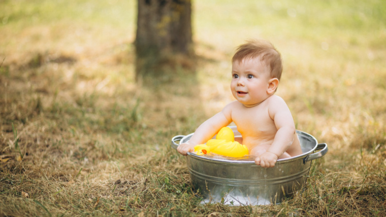 Les secrets du bain de bébé, par Sonia Krief